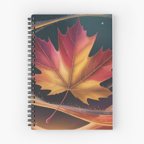 Item preview, An autumn leaf in a surreal style. designed and sold by Lilashakti ⭐️ ⭐️ ⭐️ ⭐️ ⭐️.