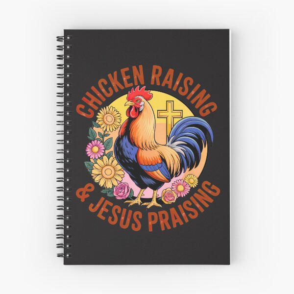 Item preview, Jesus Praise And Chicken Raising: A Rustic Rooster Farm Life Faith  Artwork designed and sold by elynne9.