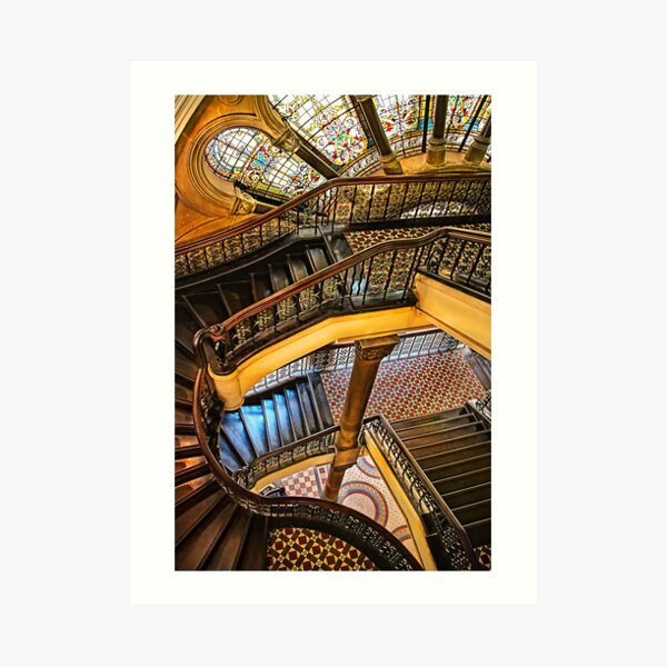 The Staircase Art Print