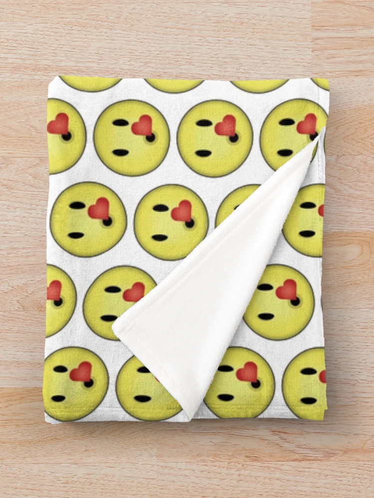 Imagen 3 de 6, Manta con la obra Smiley, diseñada y vendida por RazyCe.
