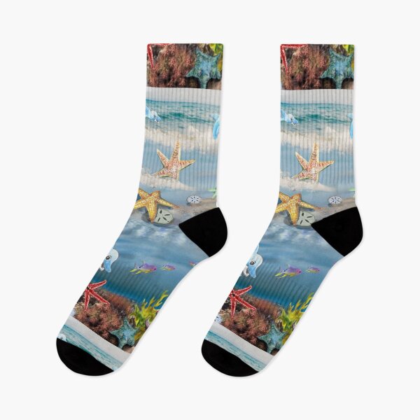 Item preview, Seaside with Playful Dolphins designed and sold by CheranY.