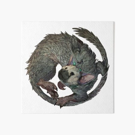 Trico from the last guardian  Art Board Print