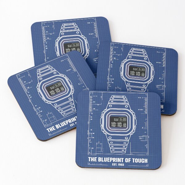 Item preview, The Original Tough Watch, Blueprint Style designed and sold by WatchesAndMore.