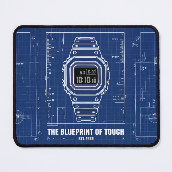 Item preview, The Original Tough Watch, Blueprint Style designed and sold by WatchesAndMore.