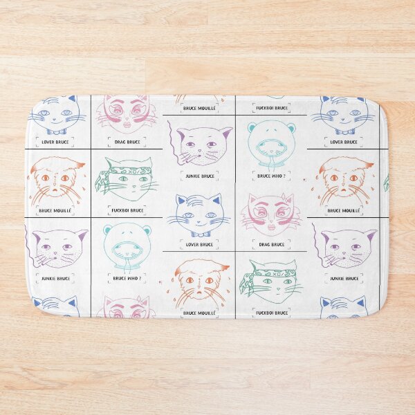 Item preview, Bruce the cat designed and sold by Oeil-a-rebonds.