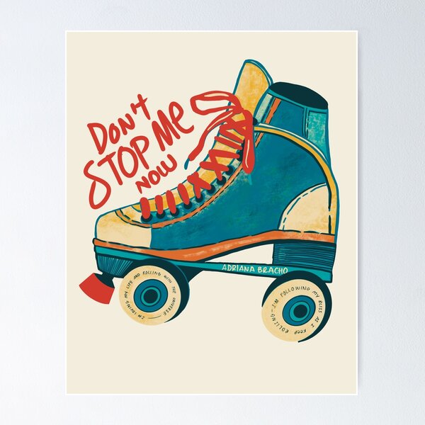 Item preview, Retro roller skate designed and sold by Adriana Bracho.