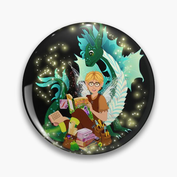 Item preview, Tobie Tinker's Dragon Bert Loves Reading designed and sold by FairyBookClub.