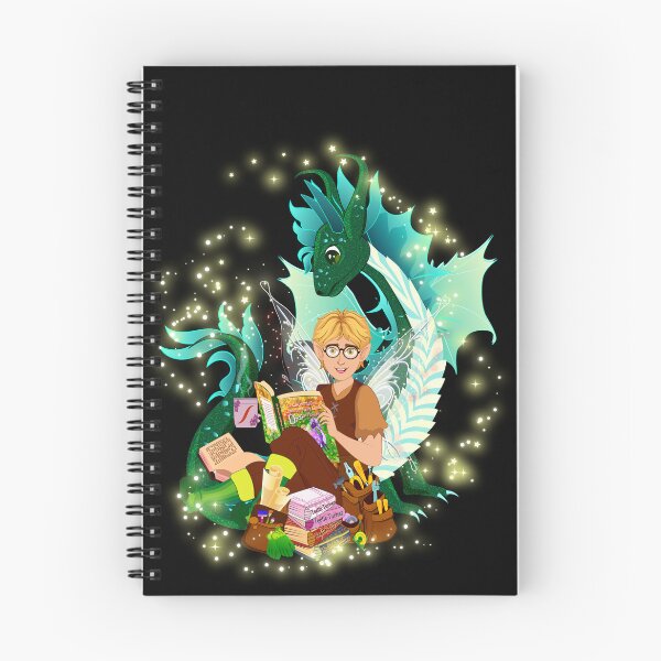 Item preview, Tobie Tinker's Dragon Bert Loves Reading designed and sold by FairyBookClub.