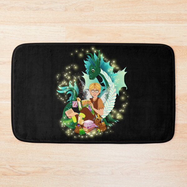 Item preview, Tobie Tinker's Dragon Bert Loves Reading designed and sold by FairyBookClub.