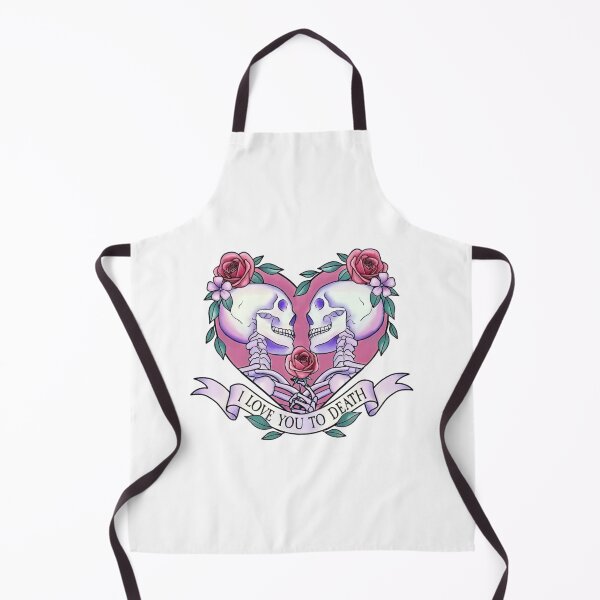 Item preview, I love you to death skulls valentine day designed and sold by lganme.