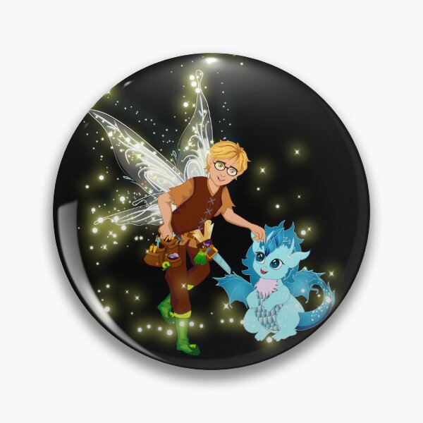 Item preview, Tobie Tinker's Pet Baby Dragon Blue designed and sold by FairyBookClub.