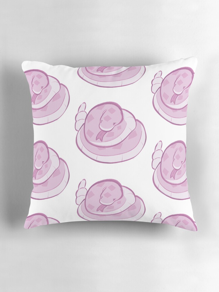 Thumbnail 3 of 4, Pillow, Lil Snake designed and sold by CyanideFish.