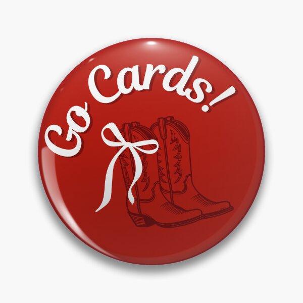 Item preview, Louisville Go Cards gameday college pin/button/sticker designed and sold by 11DesignsByC.