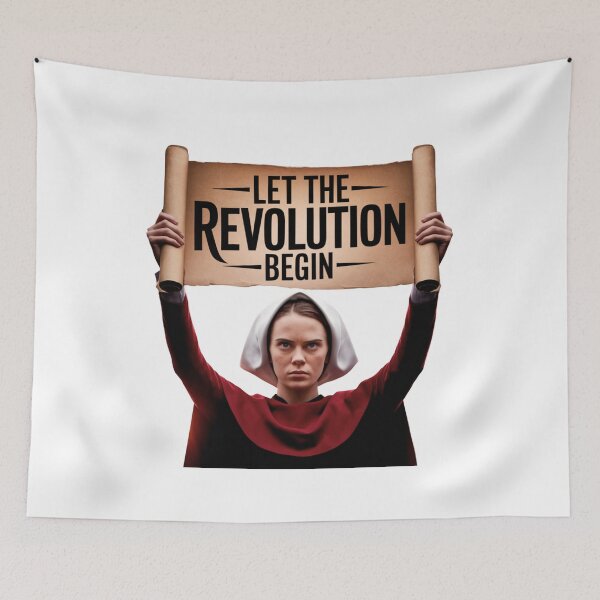 Item preview, The Handmaid's Tale | Let The Revolution Begins designed and sold by Ink And Inspire.