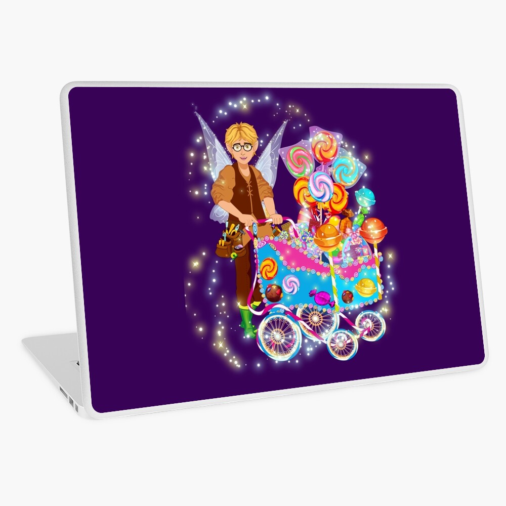 Item preview, Laptop Skin designed and sold by FairyBookClub.
