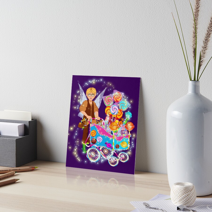 Item preview, Art Board Print designed and sold by FairyBookClub.