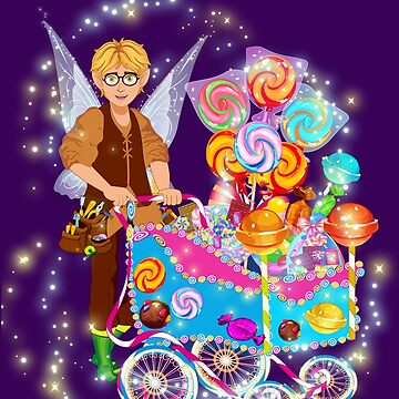 Artwork thumbnail, Tobie Tinker's Magical Candy Cart by FairyBookClub