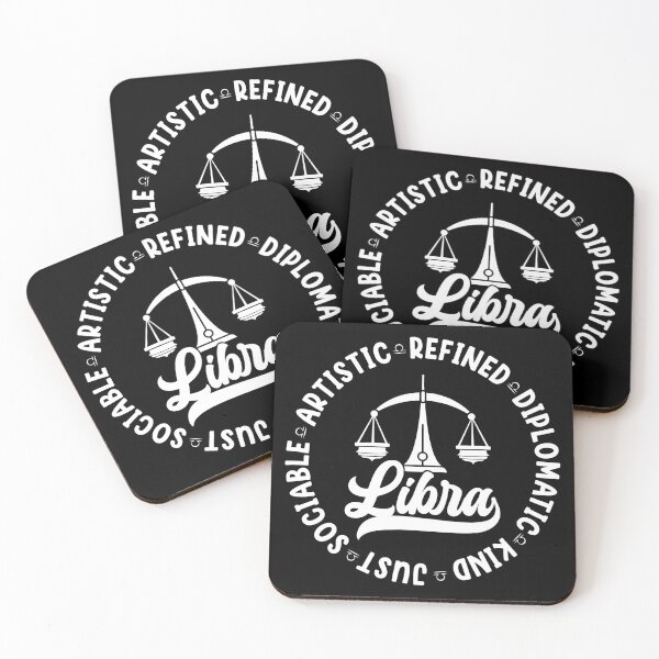 Item preview, Libra Zodiac Sign Typography designed and sold by Muaramurah.