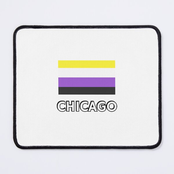 Item preview, Non Binary Pride Flag Chicago designed and sold by Inspirationmotivation.