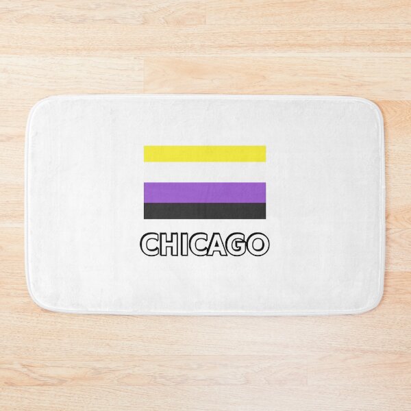 Item preview, Non Binary Pride Flag Chicago designed and sold by Inspirationmotivation.