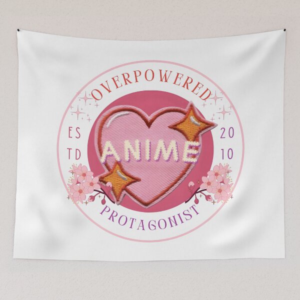 Artikelvorschau, Ästhetisches Abzeichen „Übermächtiger Anime-Protagonist“ – Otaku Core Design entworfen und verkauft von HoneyNutCrisis.
