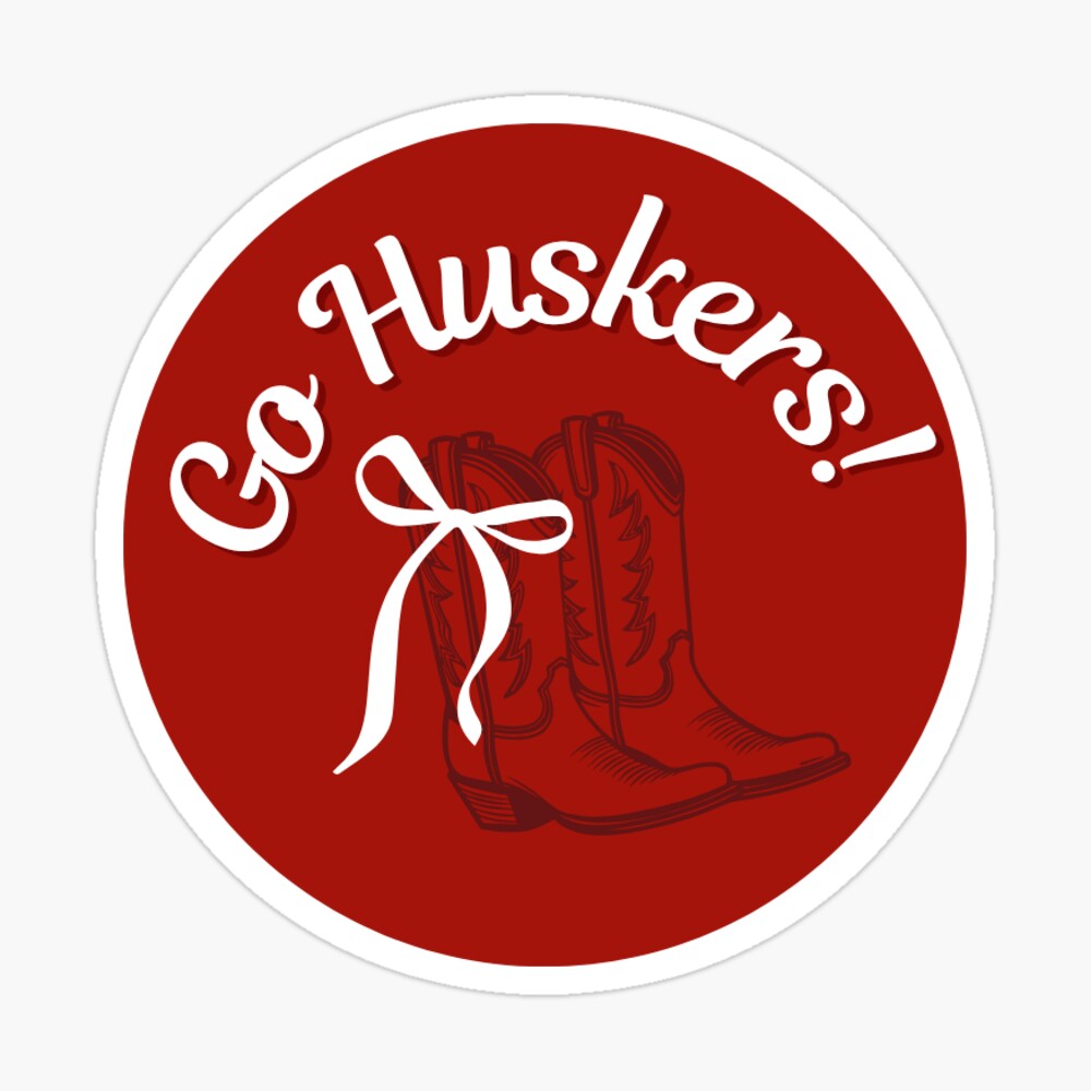 Nebraska gameday pin/button/sticker Pin