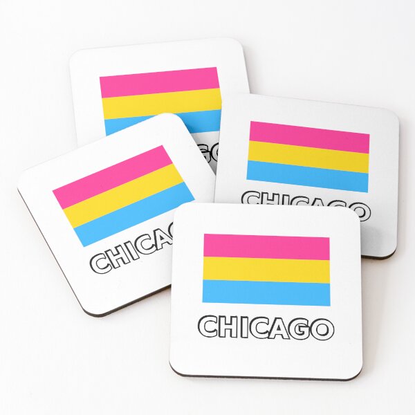 Item preview, Pan Pride Flag Chicago designed and sold by Inspirationmotivation.