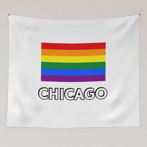 Item preview, Pride Flag Chicago designed and sold by Inspirationmotivation.