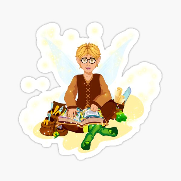 Item preview, Tobie Tinker Reading His Book "Tommy Tinker And The Lost Candy Factory" designed and sold by FairyBookClub.
