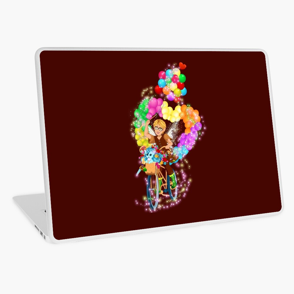 Item preview, Laptop Skin designed and sold by FairyBookClub.