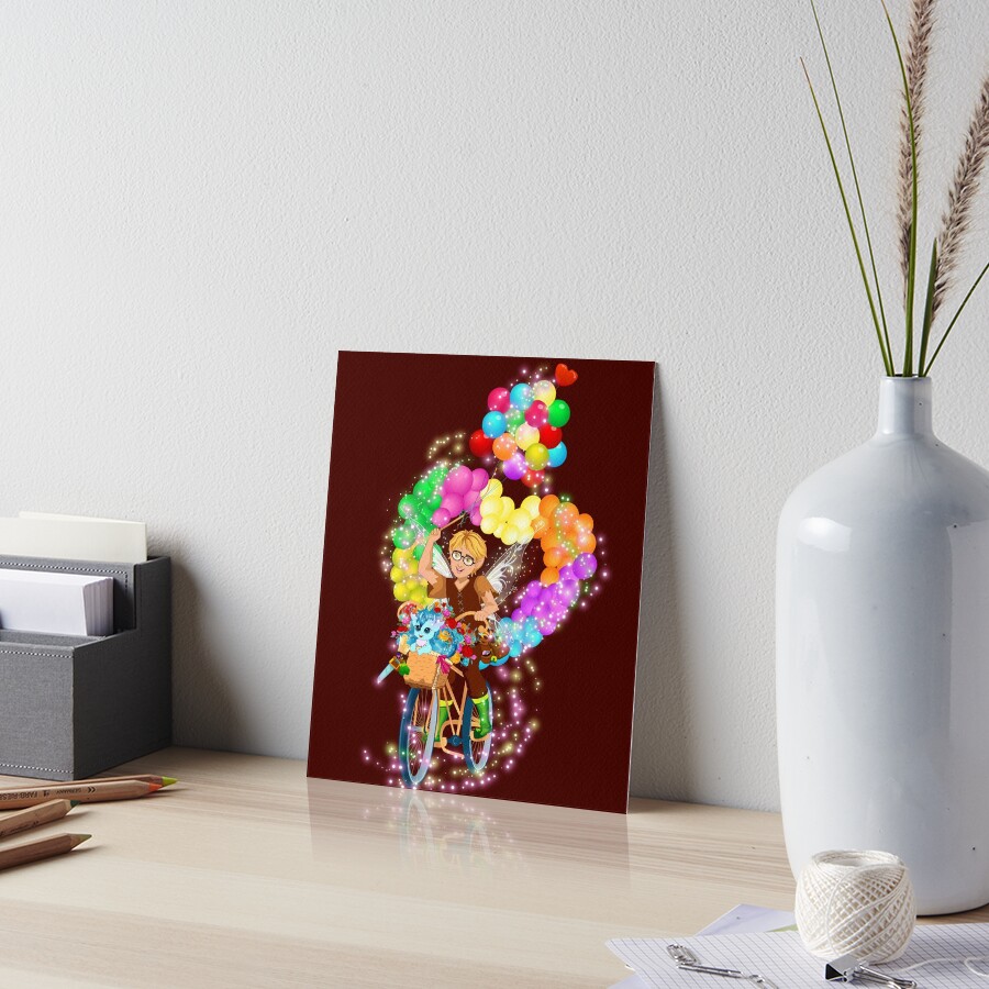 Item preview, Art Board Print designed and sold by FairyBookClub.