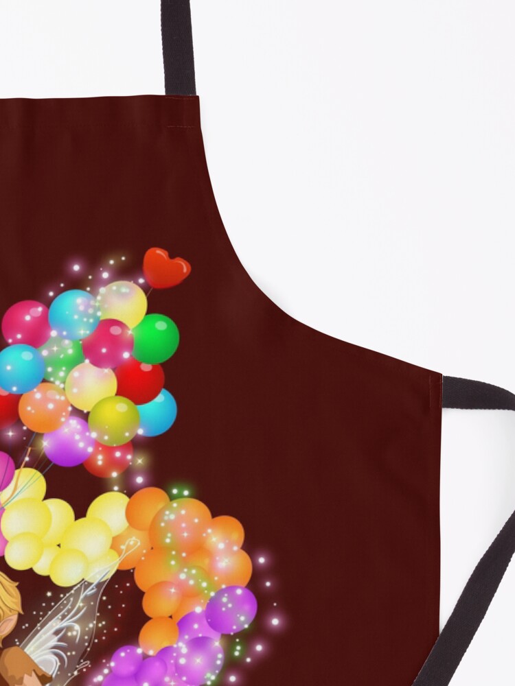 Thumbnail 3 of 6, Apron, Tobie Tinker Hearts, Dragons, And Balloons For You designed and sold by FairyBookClub.