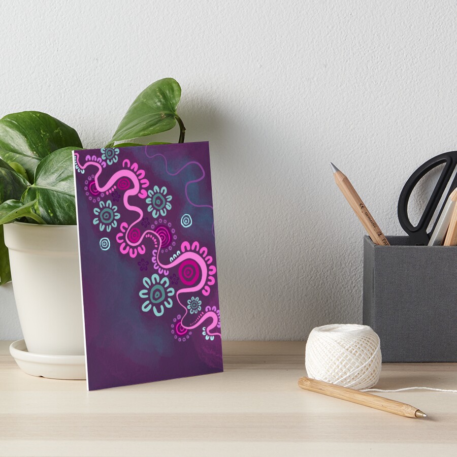 Item preview, Art Board Print designed and sold by ARTWITHOUTFEAR.