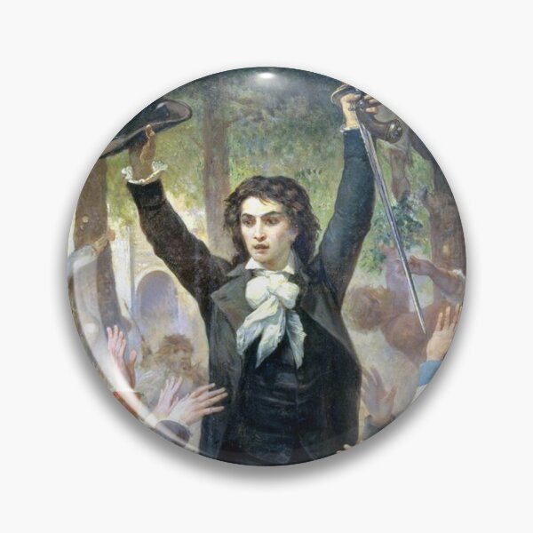 Item preview, Felix-Joseph Barrias's Camille Desmoulins at the Palais Royal designed and sold by cimourdain.
