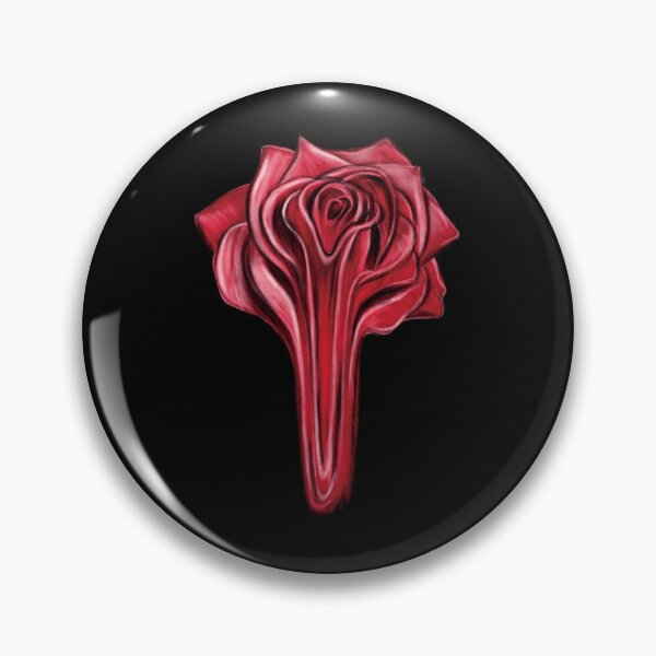 Item preview, Dripping Liquid Red Rose Concept Art Illustration Design designed and sold by Scarlet Swan.