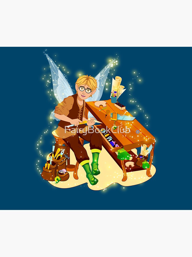 Thumbnail 5 of 5, Mouse Pad, Tobie Tinker's Magical Work Bench designed and sold by FairyBookClub.