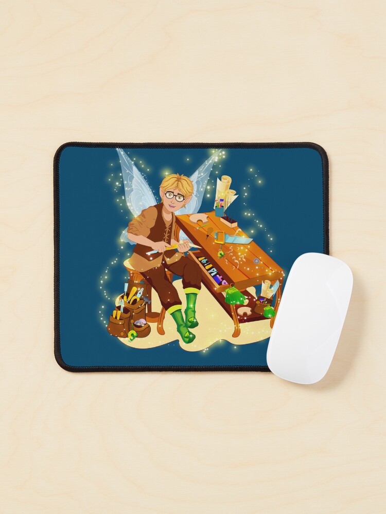 Thumbnail 1 of 5, Mouse Pad, Tobie Tinker's Magical Work Bench designed and sold by FairyBookClub.