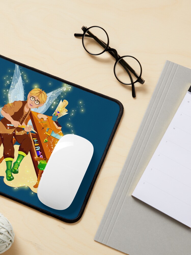 Thumbnail 3 of 5, Mouse Pad, Tobie Tinker's Magical Work Bench designed and sold by FairyBookClub.