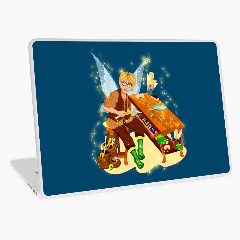 Item preview, Laptop Skin designed and sold by FairyBookClub.
