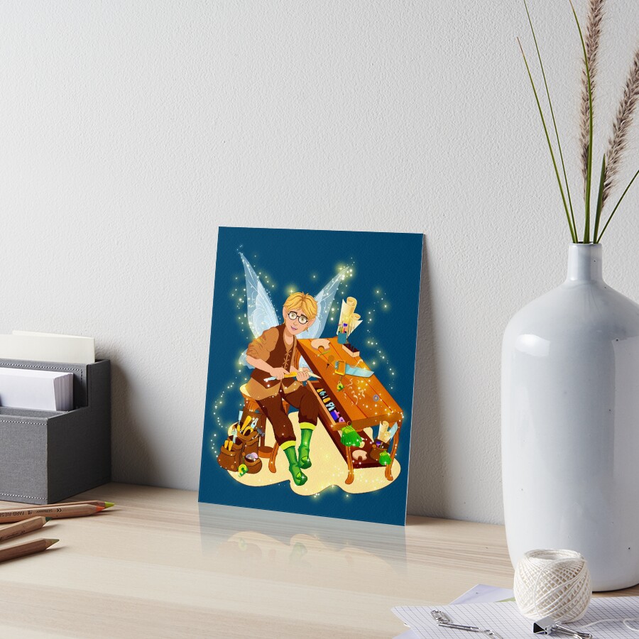 Item preview, Art Board Print designed and sold by FairyBookClub.