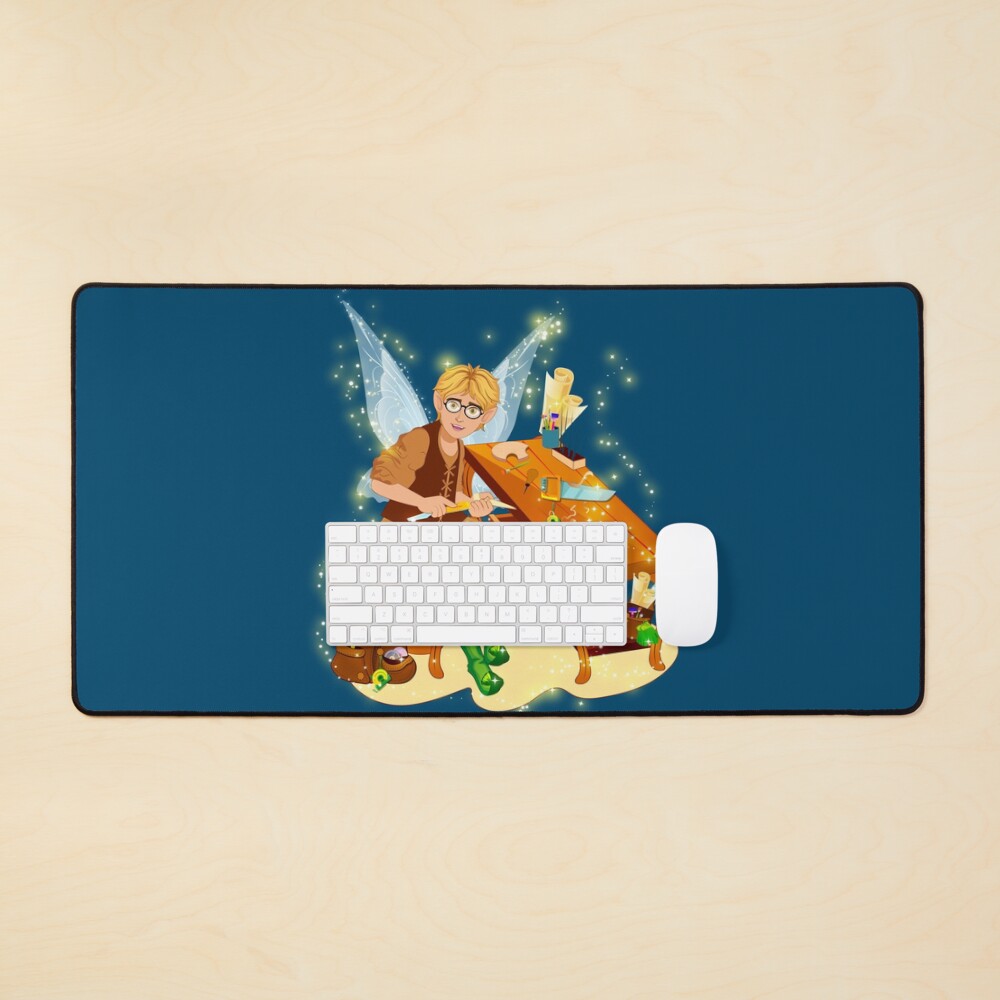 Item preview, Desk Mat designed and sold by FairyBookClub.