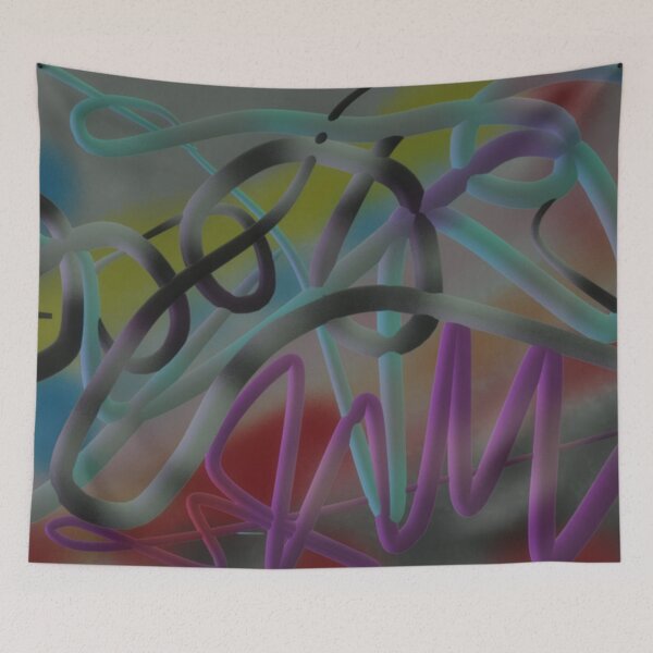 Item preview, Worms in 3D neon designed and sold by SmashingDeals.