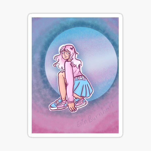 Item preview, Trans Girl Cutie designed and sold by ErWeAreArts.