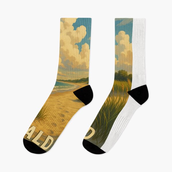 Item preview, Old Baldy Lighthouse on Bald Head Island Beach Path designed and sold by Places On Earth.