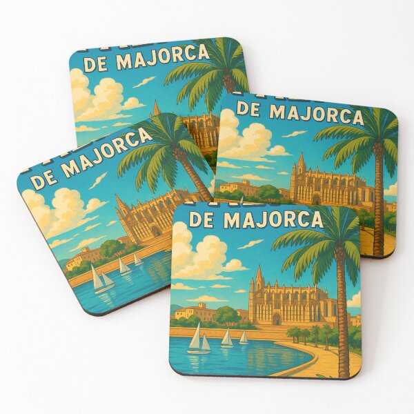 Item preview, La Seu Cathedral in Palma de Mallorca with Waterfront View designed and sold by Places On Earth.