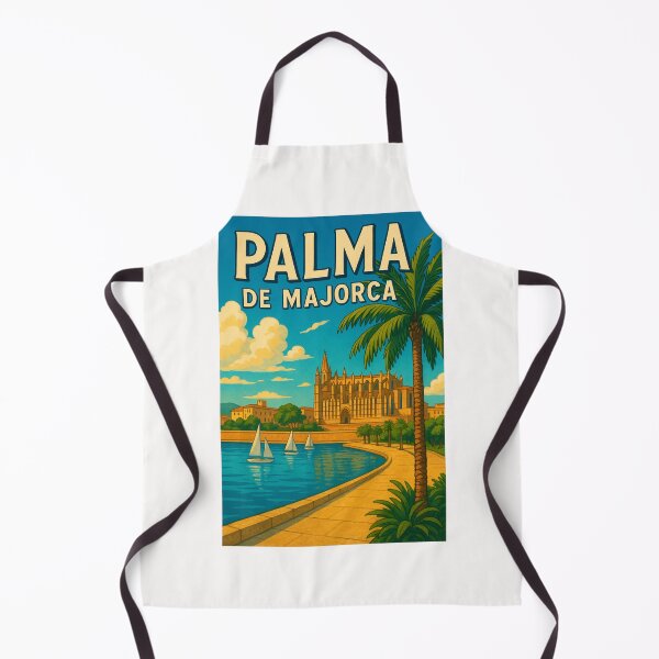 Item preview, La Seu Cathedral in Palma de Mallorca with Waterfront View designed and sold by Places On Earth.