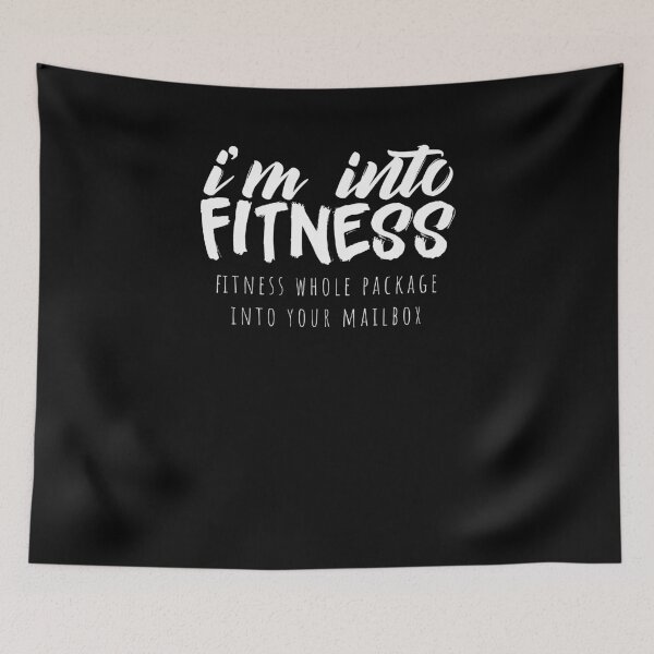 Item preview, I'm Into Fitness Whole Package Into Mailbox Post Gag T-Shirt designed and sold by LookTwice.