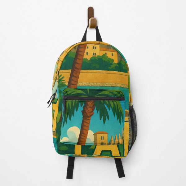 Item preview, Fountain View of Palma de Mallorca Cathedral and Palm Tree designed and sold by Places On Earth.