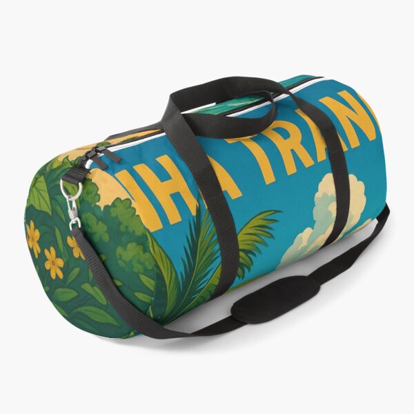 Item preview, Nha Trang Beachfront Skyline with Palm Trees and Mountains designed and sold by Places On Earth.