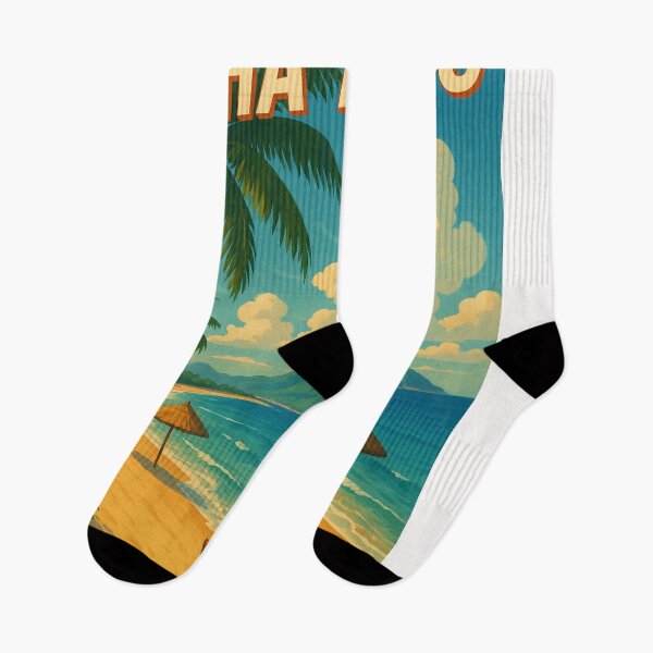 Item preview, Tropical Beach Scene in Nha Trang with Umbrellas and Chairs designed and sold by Places On Earth.